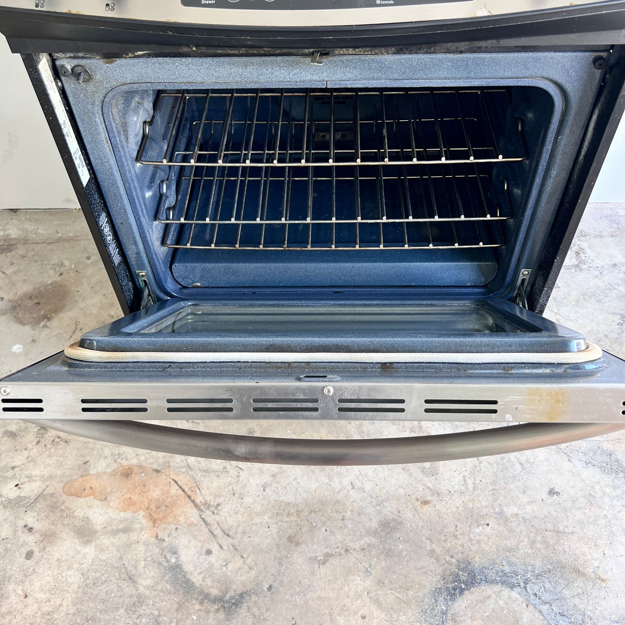 Frigidaire Stainless Steel Slide-In Electric Stove Frigidaire Stainless Steel Slide-In Electric Stove